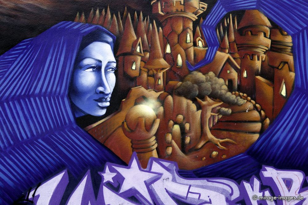 Fairy
Lausanne
Schlüsselwörter: Fantasie bunt schrill Kunst farbig wild comic Bilder Zeichen Schriften Wand öffentlicher Raum Mural illegal traumhaft Traum Farbe Sprayer sprühen Märchen Strassenkunst Kultur Gegenkultur Kreativität kreativ urban Lebensgefühl Jugend Code Wandmalerei