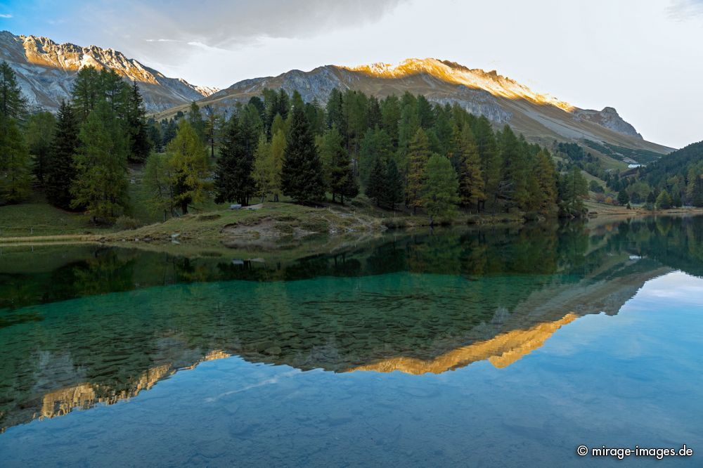 Palpuognasee - Lai da Palpuogna
Albulapass
Schlüsselwörter: See Herbst farbig Spiegelung Reflektion romantisch unberührt Natur natürlich malerisch Schönheit lakes1 Frieden friedlich Wasser Stille empfindlich rein sauber glasklar sonnig positiv Gleichgewicht Farben Ufer Postkarte