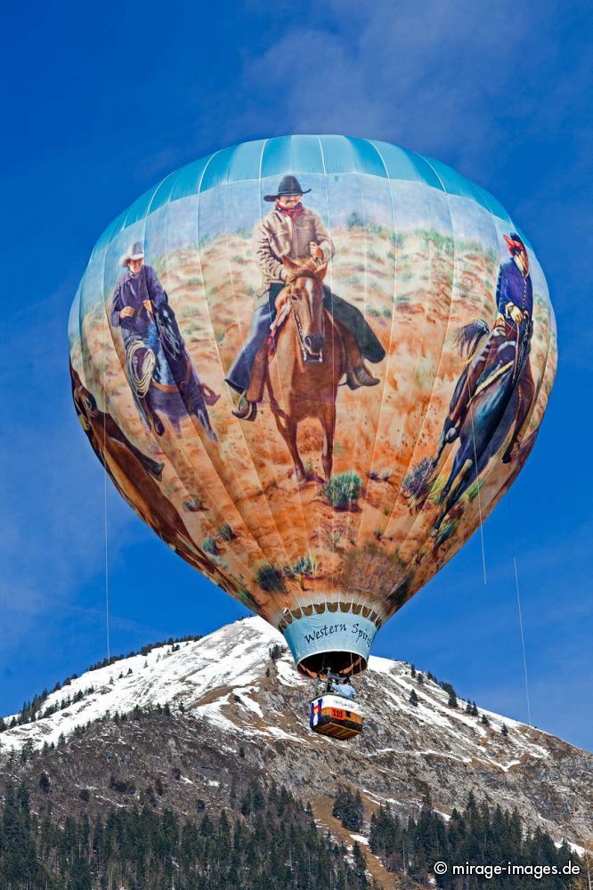 35. international Balloon Festival - Hot air balloon of Jon Seay (USA) Western Spirit
Chteau-dx
