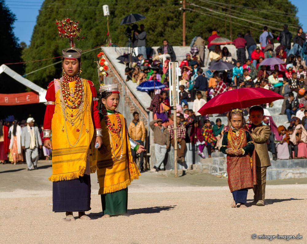 Pemblang Ceremony 
Ka Pomblang Nongkrem Festival Smit Shillong
