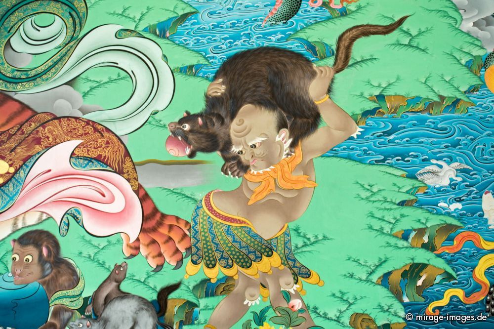 Sacred Mural Painting
Khinmey Nyingma Monastery Tawang
Schlüsselwörter: Buddhismus Kloster tibetisch Schönheit heilig Zufluchtsort Meditation erhaben majestätisch nobel edel buddhistisch Schrein friedlich sehenswert Tempel isoliert farbig farbenfroh Leere Verehrung Würde Erhabenheit göttlich Wandmalerei elaboriert Mandala