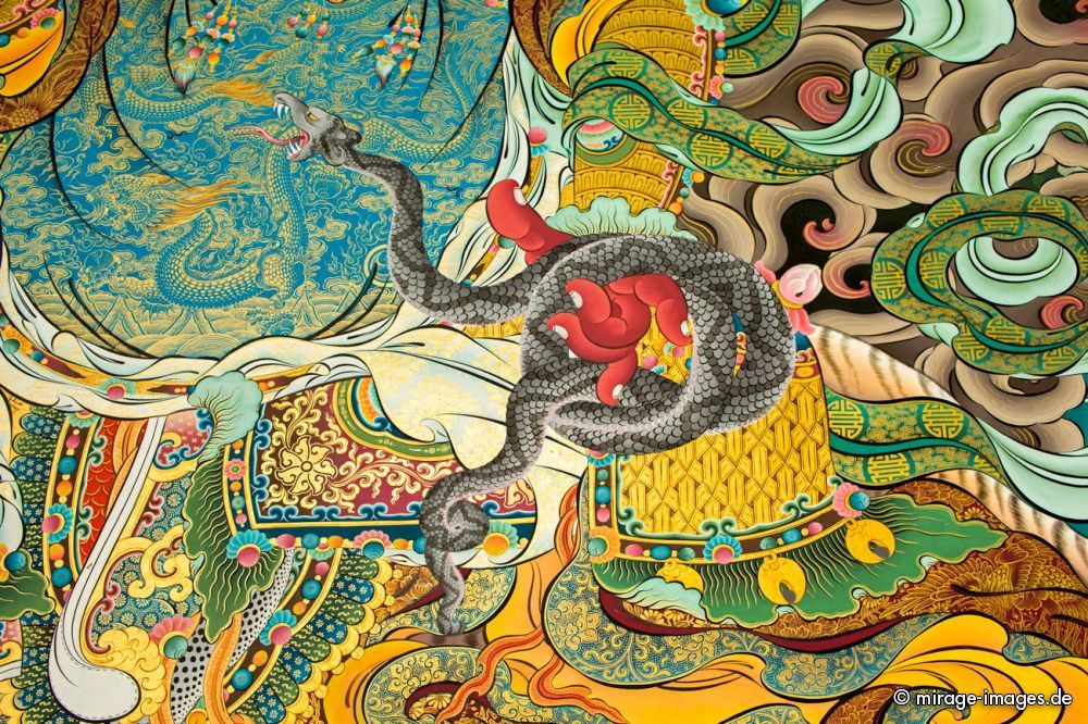 Sacred Mural Painting
Khinmey Nyingma Monastery Tawang
Schlüsselwörter: Buddhismus Kloster tibetisch Schönheit heilig Zufluchtsort Meditation erhaben majestätisch nobel edel buddhistisch Schrein friedlich sehenswert Tempel isoliert farbig farbenfroh Leere Verehrung Würde Erhabenheit göttlich Wandmalerei elaboriert Mandala