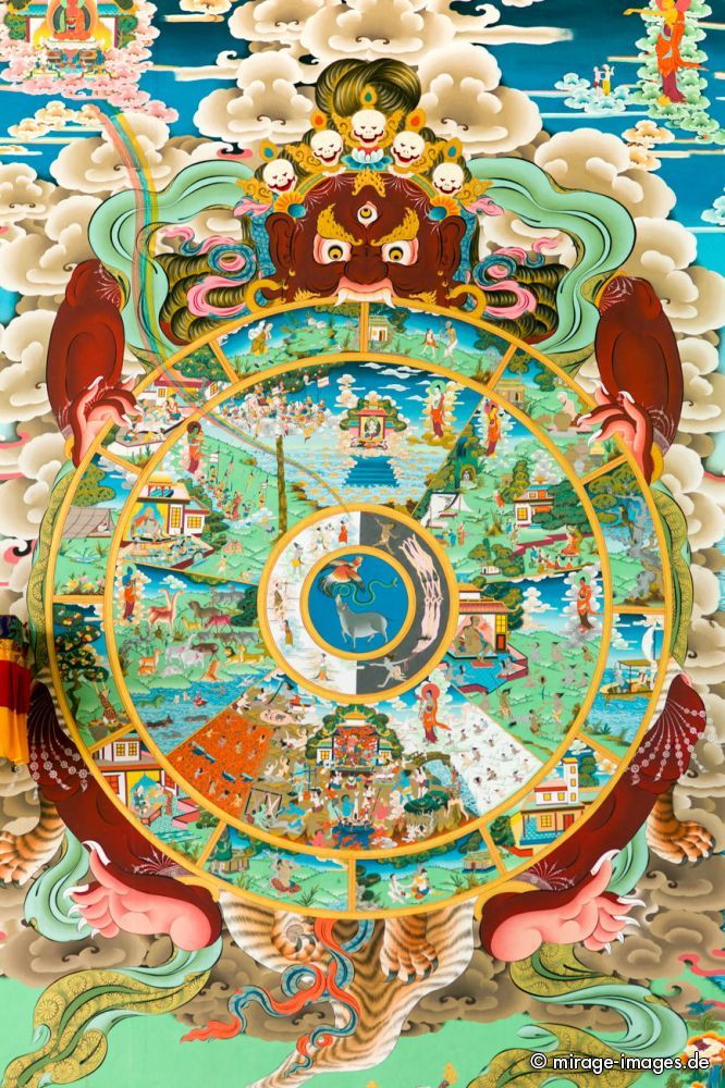Sacred Mural Mandala
Khinmey Nyingma Monastery Tawang
Schlüsselwörter: Buddhismus Kloster tibetisch Schönheit heilig Zufluchtsort Meditation erhaben majestätisch nobel edel buddhistisch Schrein friedlich sehenswert Tempel isoliert farbig farbenfroh Leere Verehrung Würde Erhabenheit göttlich Wandmalerei elaboriert Mandala