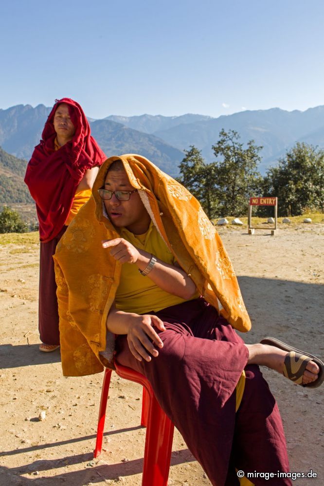 Butanese Monk Khenpo Namchak Dorji 
Khinmey Nyingma Monastery Tawang
