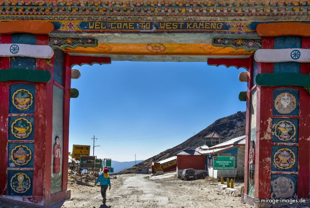 Gate to West Kameng
Sela Pass 
