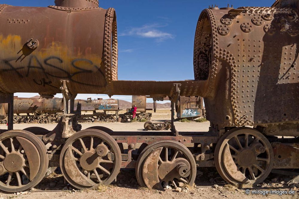 Cementerio de los Trenes  - cemetery of the Trains
Uyuni
