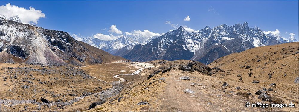 On the Way to Lungden
Sagarmatha National Park

