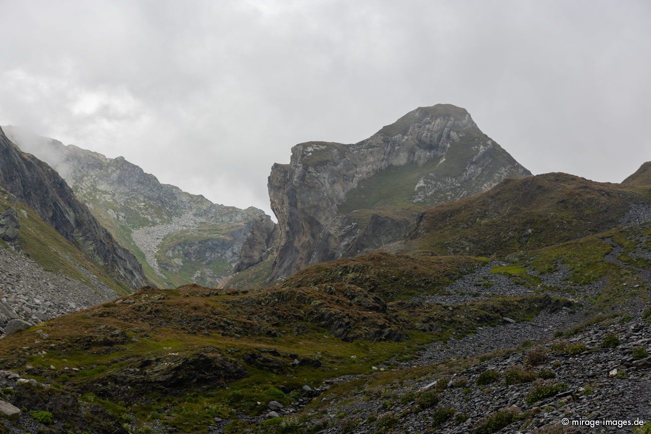 Grandma in the fog
near Scalettahtte
